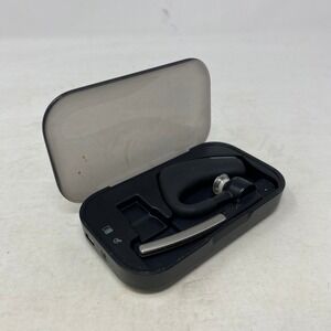 Plantronics Voyager Legend Bluetooth Headset with Charging Case Black Untested